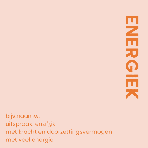Kernwaarde energiek